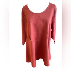 La Fixsun 100% linen Dress size M